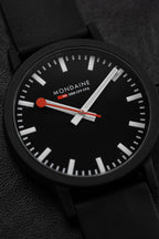 Mondaine Watch Essence Black
