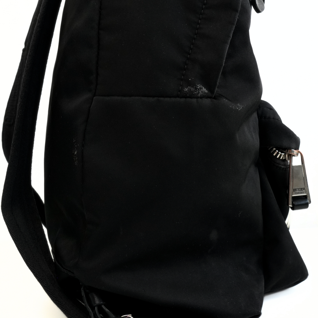 Moschino Nylon Logo Backpack