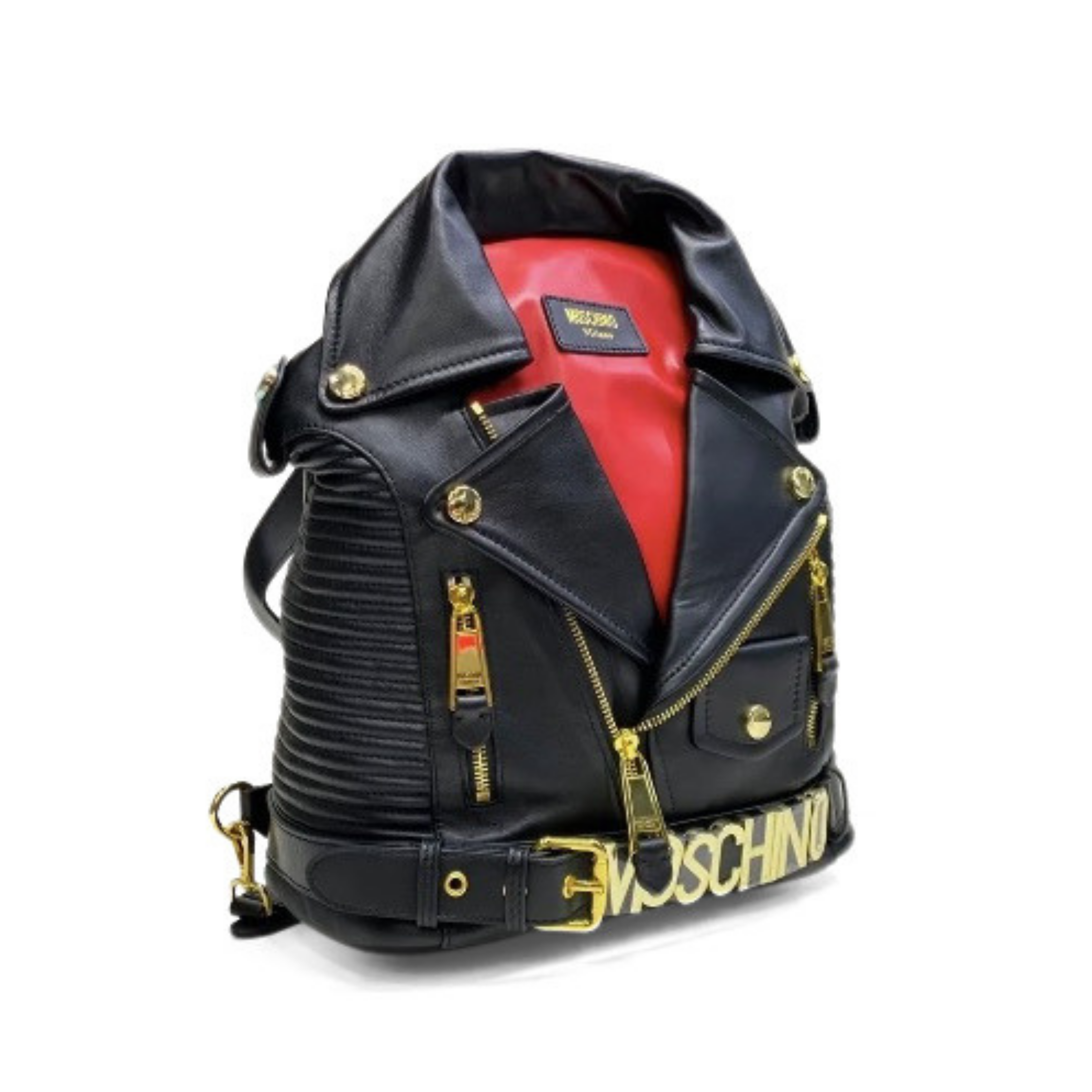 Moschino Biker Jacket Backpack