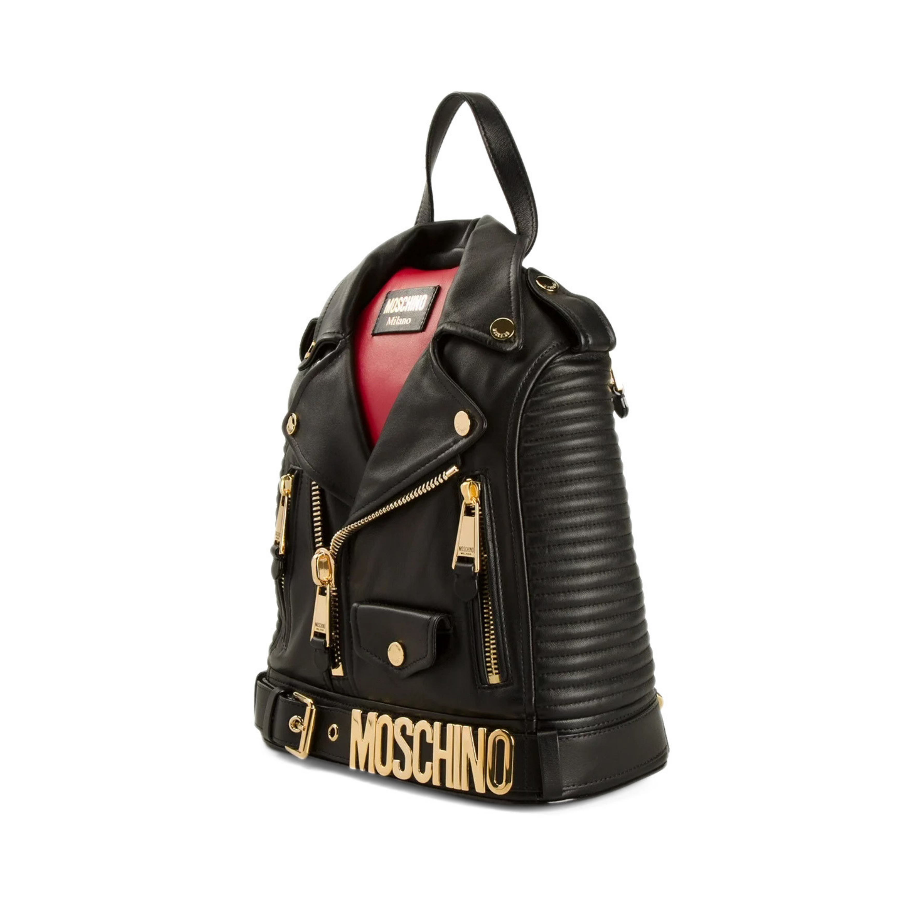Moschino Biker Jacket Backpack