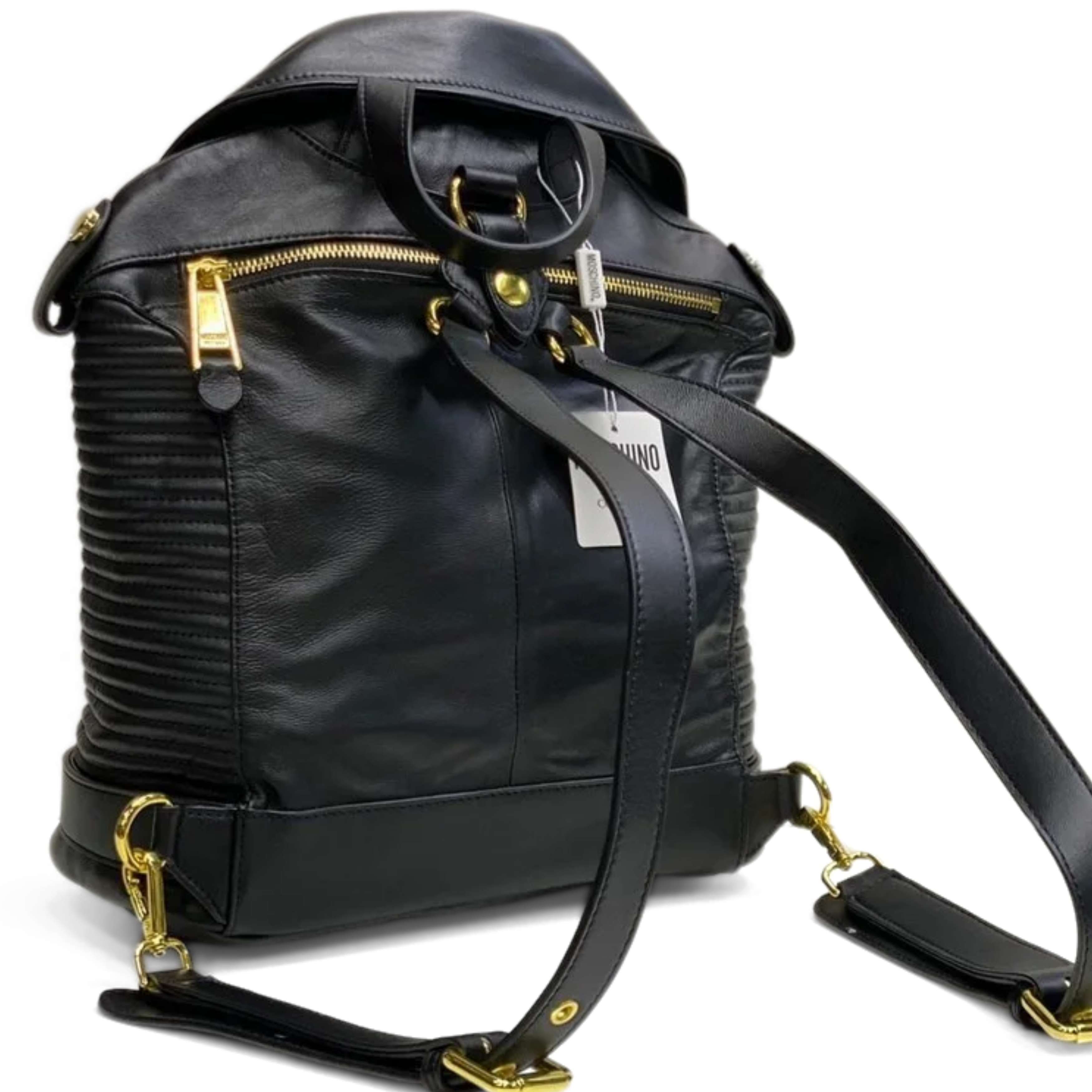 Moschino Biker Jacket Backpack