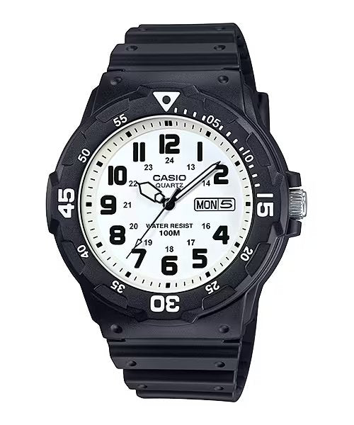 Casio Men's Watch Black White