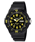 Casio Men's Watch Black Yellow