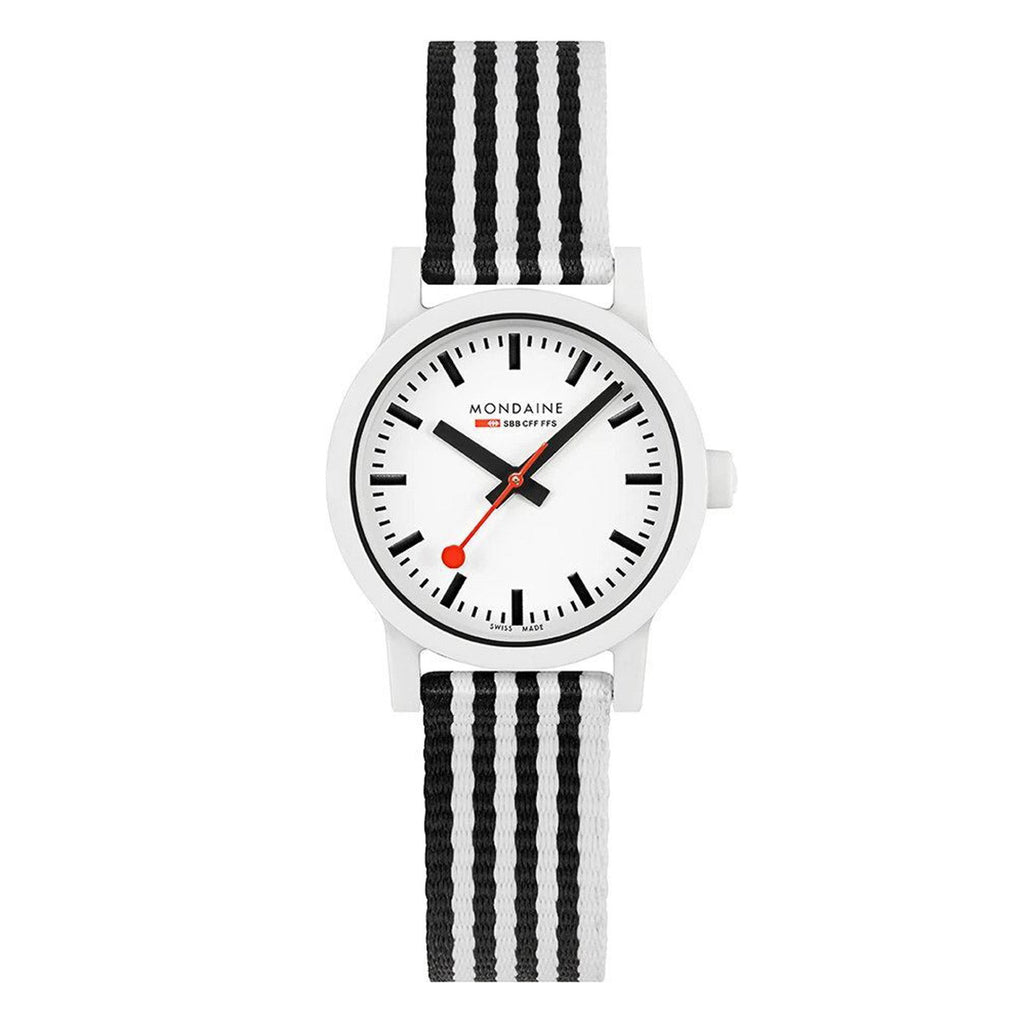 Mondaine Ladies Watch Essence Black White