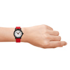 Mondaine Ladies Watch Essence Black Red