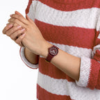 Mondaine Ladies Watch Essence Red Cherry