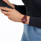 Mondaine Ladies Watch Essence Red Cherry