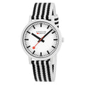 Mondaine Watch Essence Black White