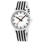 Mondaine Watch Essence Black White
