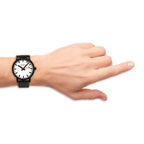 Mondaine Watch Essence Black Grey
