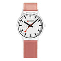 Mondaine Watch Essence White Pink