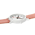 Mondaine Watch Essence White Pink