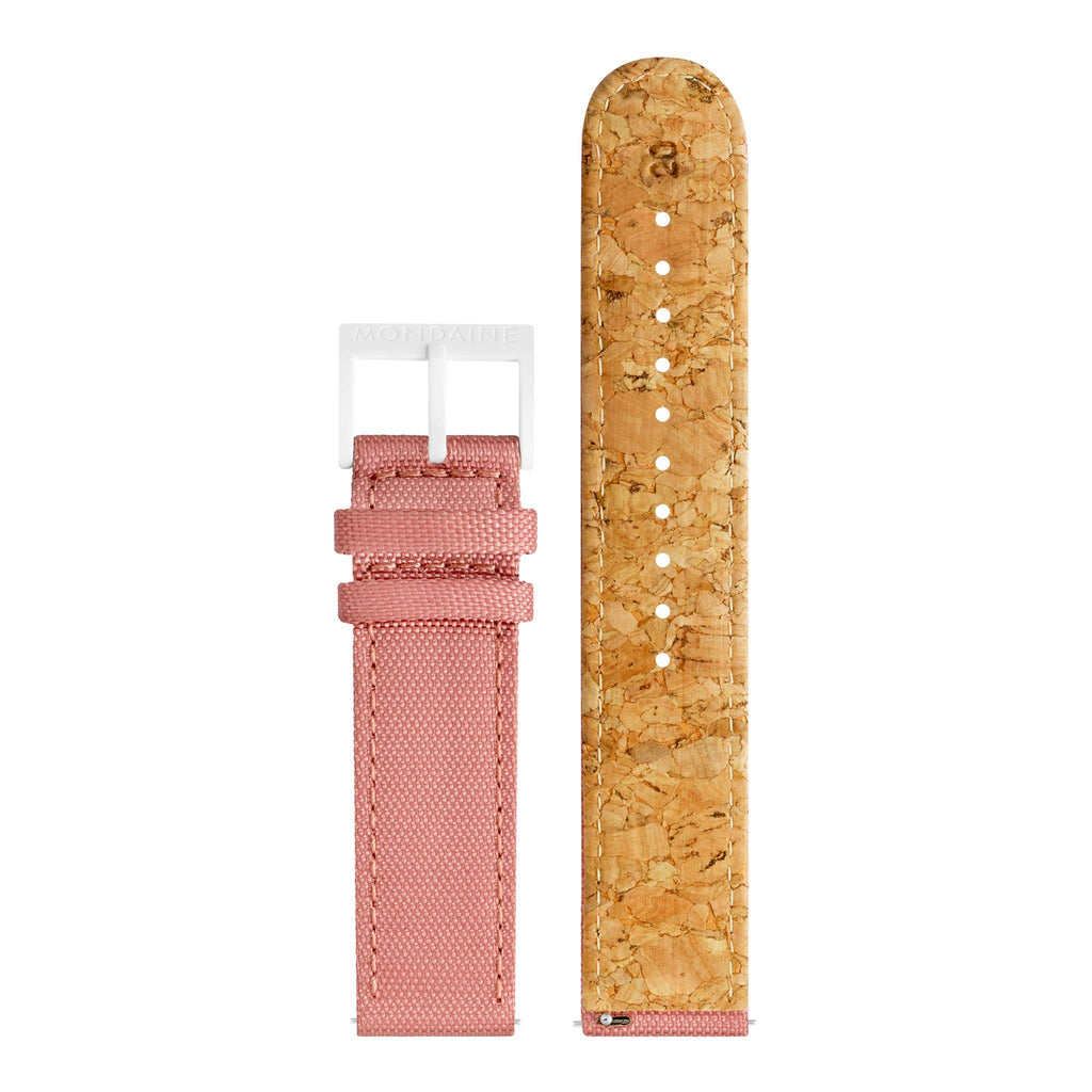 Mondaine Watch Essence White Pink