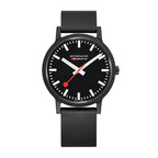 Mondaine Watch Essence Black