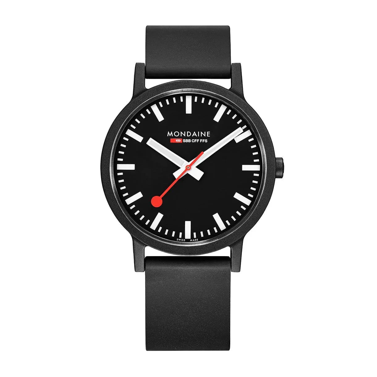 Mondaine Watch Essence Black