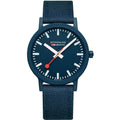 Mondaine Essence Ocean Blue Textile 41mm Watch