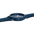 Mondaine Essence Ocean Blue Textile 41mm Watch