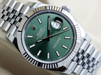 ROLEX DATEJUST 41mm 126334 EDELSTAHL MINTGRÜNES ZIFFERNBLATT UNGETRAGEN 2026