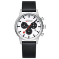 Mondaine Neo Swiss Chronograph Watch 41mm Panda Dial