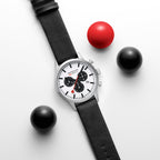 Mondaine Neo Swiss Chronograph Watch 41mm Panda Dial