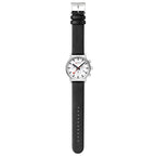 Mondaine Neo 41mm Swiss Chronograph Watch White Dial
