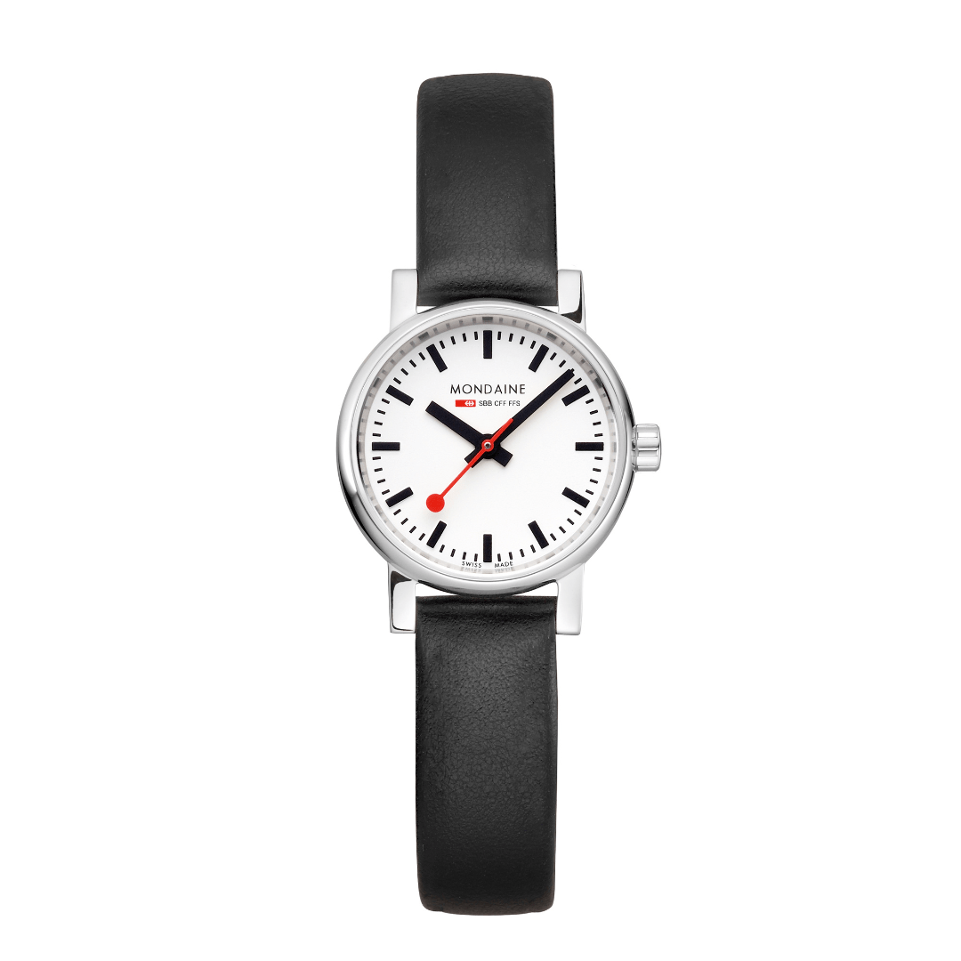 Mondaine Ladies' White evo2 26mm Watch