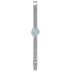 Mondaine evo2 Turquoise Dial Stainless Steel 26mm Watch