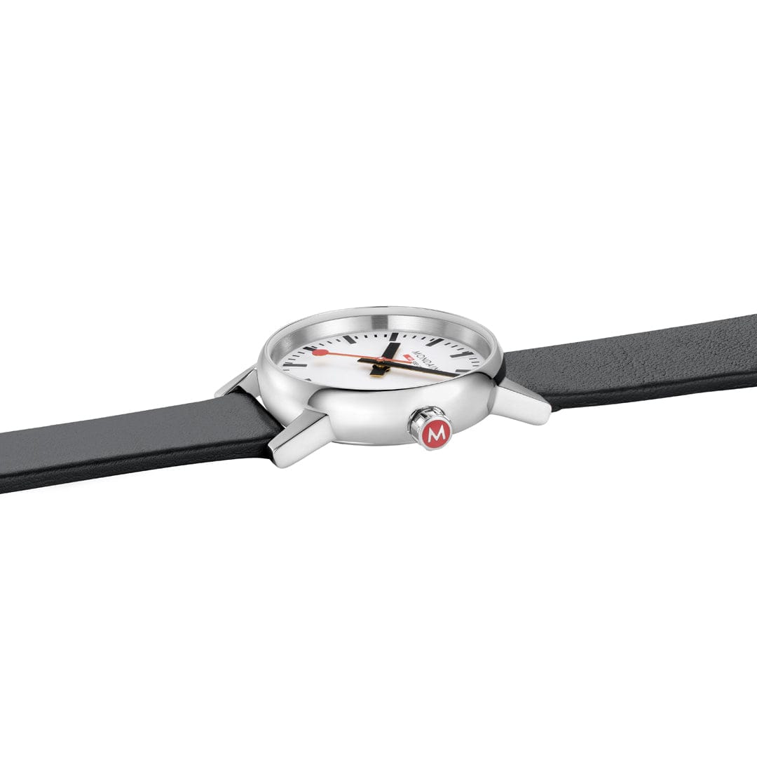 Mondaine Ladies' White evo2 30mm Watch