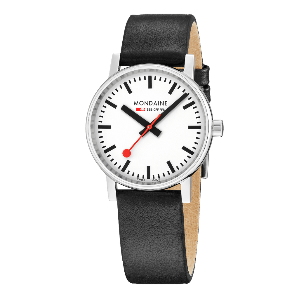 Mondaine Ladies' White evo2 35mm Watch