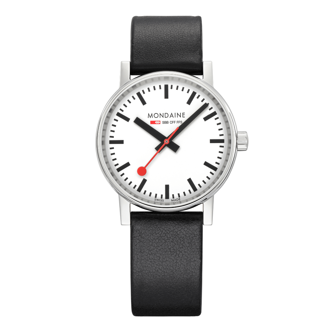 Mondaine Ladies' White evo2 35mm Watch