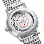 Mondaine evo2 Automatic Stainless Steel Mesh 35mm Watch
