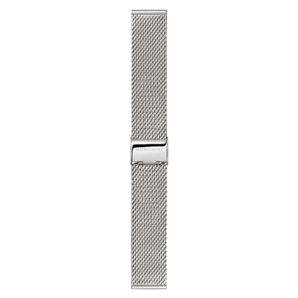 Mondaine evo2 Stainless Steel Mesh 40mm Watch