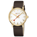 Mondaine Unisex Gold evo2 40mm Watch