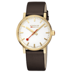 Mondaine Unisex Gold evo2 40mm Watch