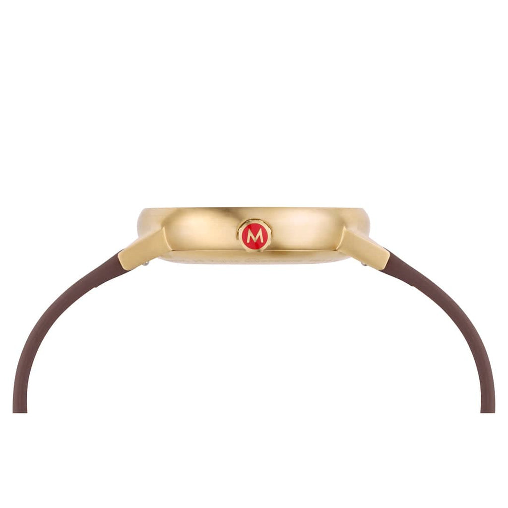 Mondaine Unisex Gold evo2 40mm Watch