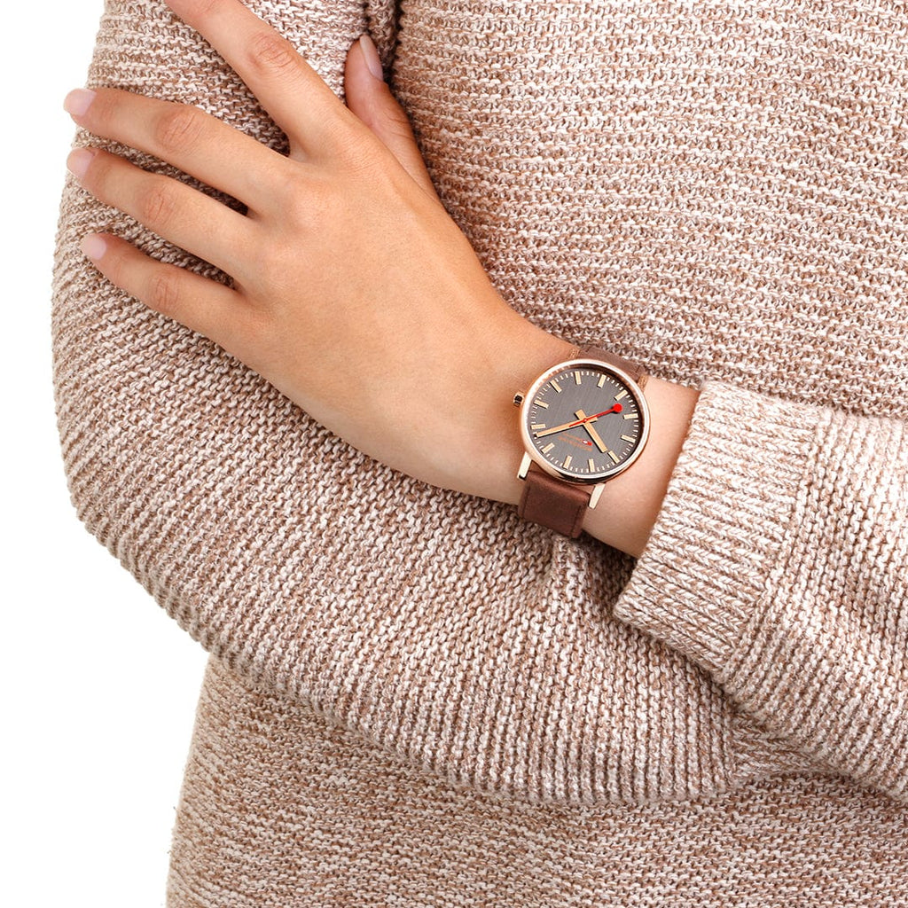 Mondaine Watch EVO2 Rose Gold