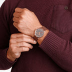 Mondaine Watch EVO2 Rose Gold