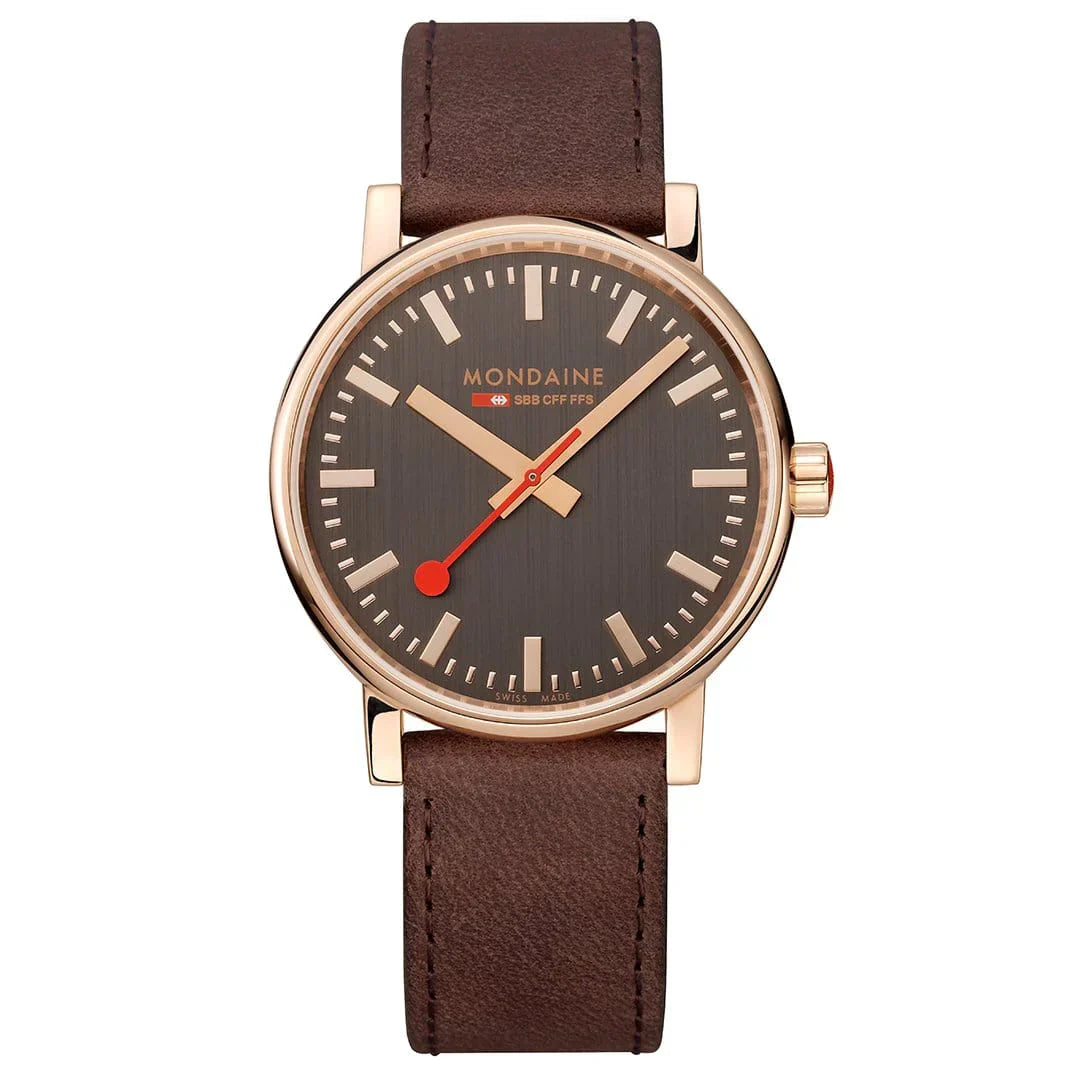 Mondaine Watch EVO2 Rose Gold