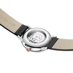 Mondaine evo2 Automatic Black Vegan Leather 40mm Watch