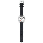 Mondaine Men's White Cushion Automatic 39mm Watch