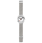Mondaine Men's White Cushion Automatic 39mm Watch