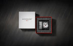 Mondaine Grand Cushion 41mm Men's Black Chrono Watch