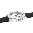 Mondaine Men's White Numeri 42mm Watch