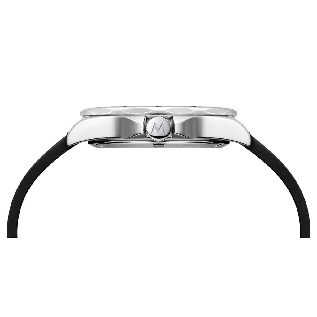 Mondaine Men's White Numeri 42mm Watch