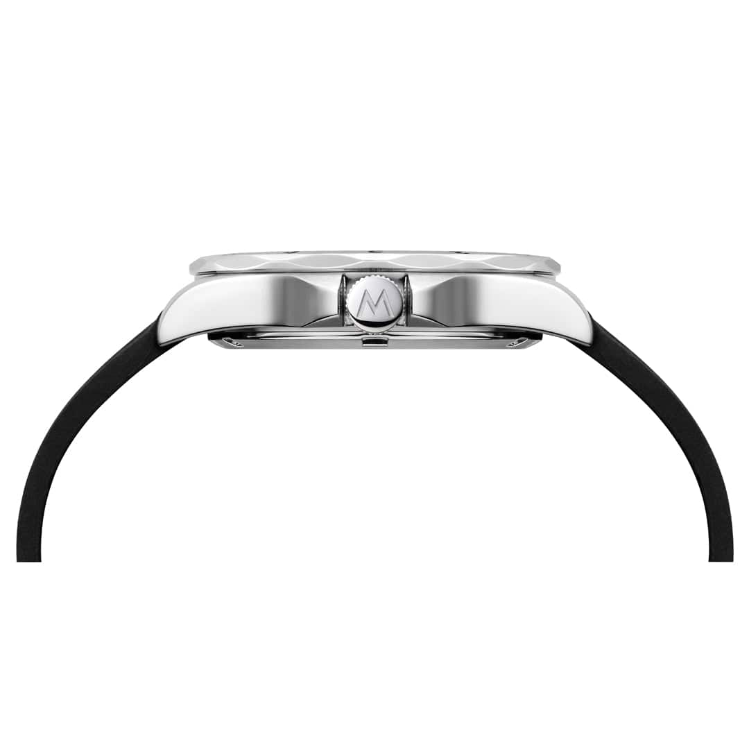 Mondaine Men's White Numeri 42mm Watch