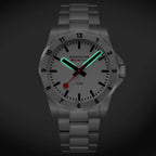 Mondaine Men's White Numeri 42mm Watch