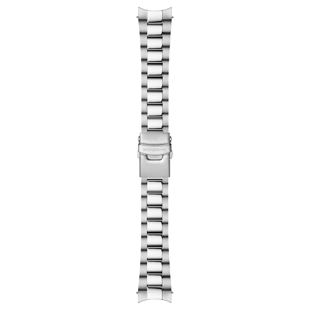 Mondaine Men's White Numeri 42mm Watch