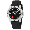 Mondaine Men's Black Numeri 42mm Watch