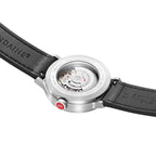 Mondaine Original Automatic White 41mm Vegan Leather Watch