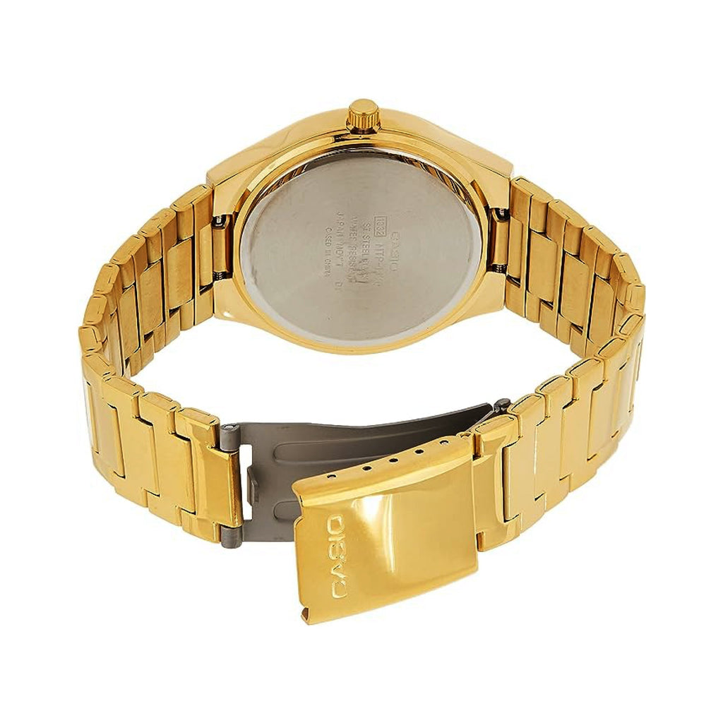 Casio Men's Watch 36mm Classic Gold White